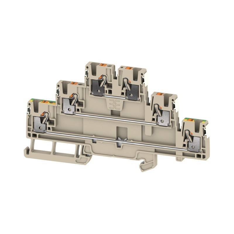 Weidmüller Klemme A3T 2.5 FT-FT-PE DL