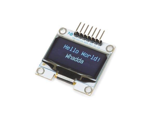 1.3" OLED-DISPLAY FÜR ARDUINO (SH1106 TREIBER, SPI)