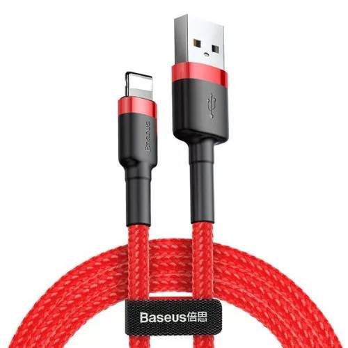 Baseus Cafule Lade-/Datenkabel USB auf Lightning 2.4A 3m rot-rot - Digital/Daten