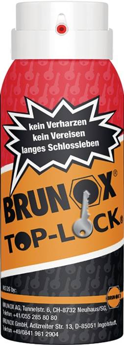 BRUNOX BR0.10TOP-LOCK Beschlagspray Top-Lock® 100ml Spraydose BRUNOX pflegt,