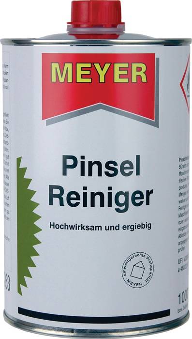 MEYER 4600.0001.005 Pinselreiniger 1l Dose MEYER wasserklare, geruchsarme Flü