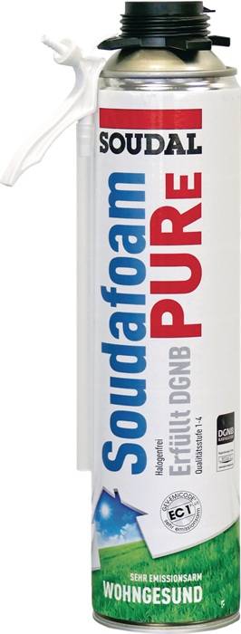 SOUDAL 138071 1K-Montageschaum SOUDAFOAM PURe 500ml B1 weiß Dose SOUDAL einkom