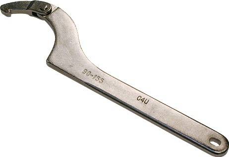 TEGUMA 5566090155 Montageschlüssel Verzinkter STA Gr.Für 3Zoll u.4Zoll TEGUMA