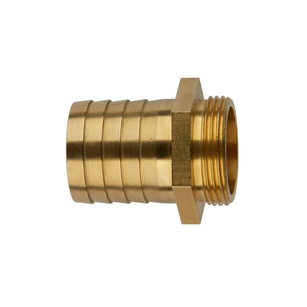 GEKA® plus-1/3-Schlauchverschraubung - Messing - AG G1 auf Schlauchgröße 7/8" - VE 1 Stück - Preis per Stück GEKA® plus-1/3-Schlauchverschraubung - Messing - AG G1 auf Schlauchgröße 7/8" - VE 1 Stück - Preis per Stück