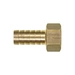GEKA® plus-1/3-Schlauchverschraubung - Messing - IG G1 auf Schlauchgröße 1/2" - VE 1 Stück - Preis per Stück GEKA® plus-1/3-Schlauchverschraubung - Messing - IG G1 auf Schlauchgröße 1/2" - VE 1 Stück - Preis per Stück