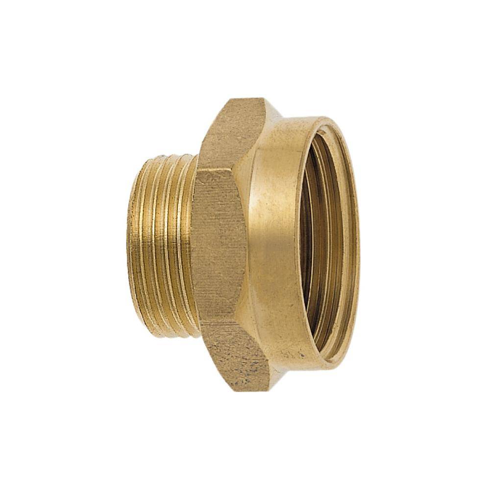 GEKA® Gewindenippel - Messing - IG G3/8 auf AG G1/4 - Flachdichtung - Preis per Stück