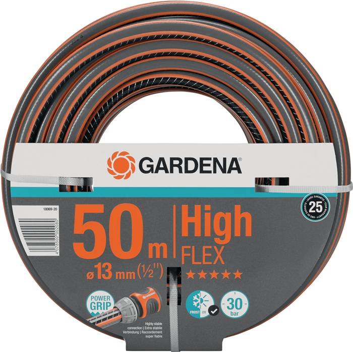 GARDENA Flex-Schlauch HighFLEX L.50m ID 13mm GARDENA Schlauch 13 mm (1/2") ·