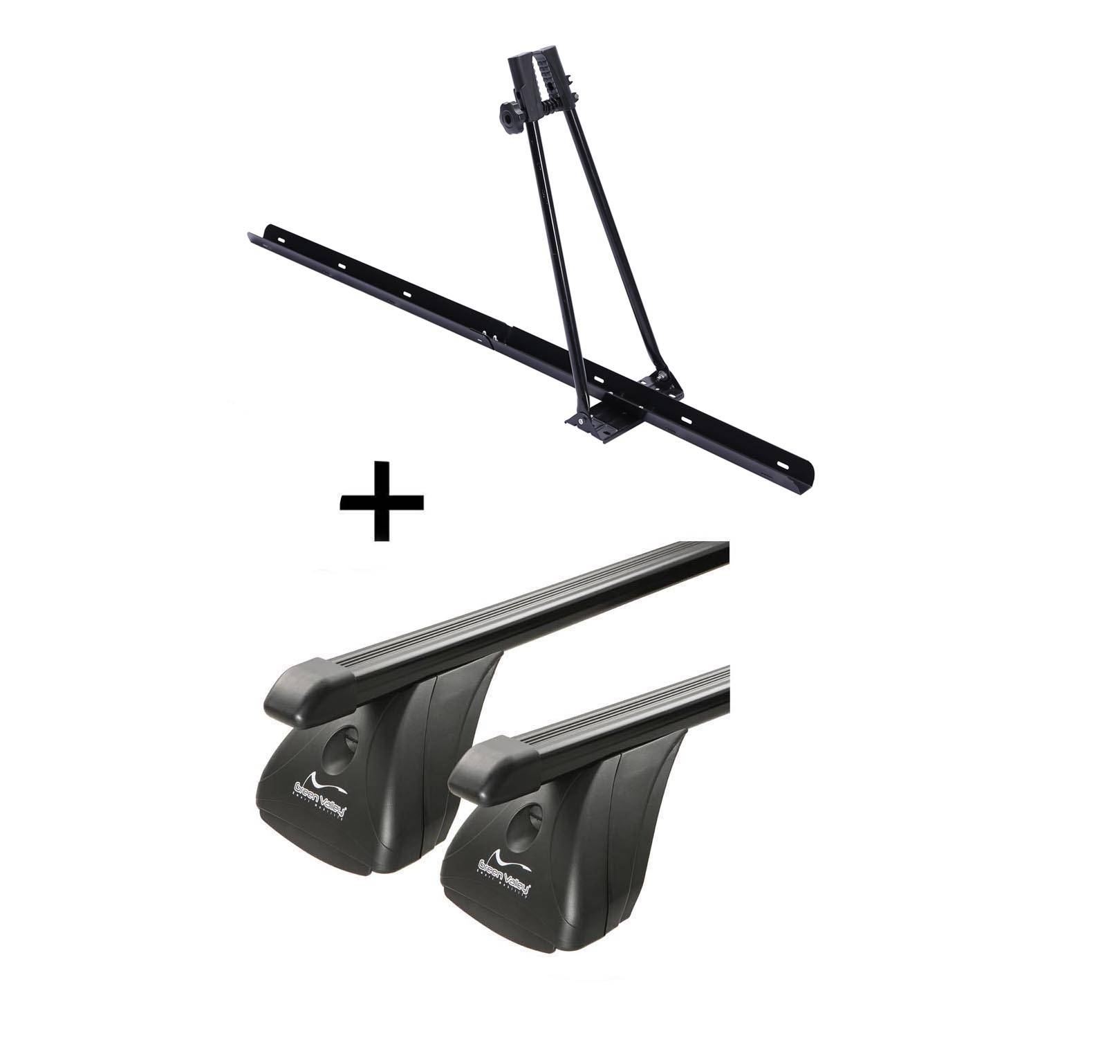 Fahrradträger ORION + Dachträger VDP Stahl kompatibel mit für Renault Kangoo I 3-5 Türer 1998-2007