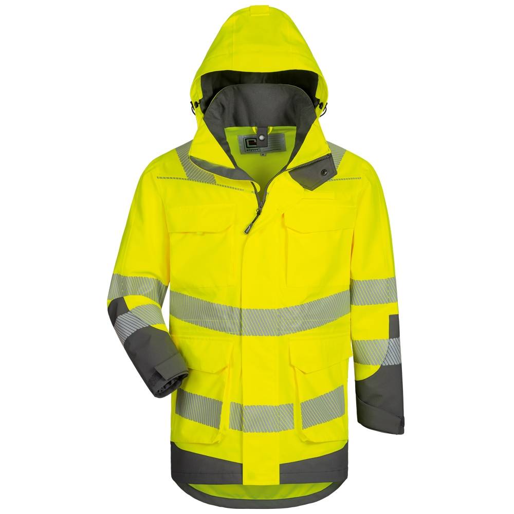 ARWID Warnschutz Parka High Visibility ELYSEE® Gelb/Grau 22421-0 Gr.S
