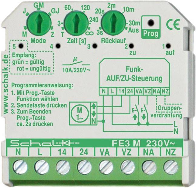 Schalk Funkschaltsystem FE3 M (230V AC)