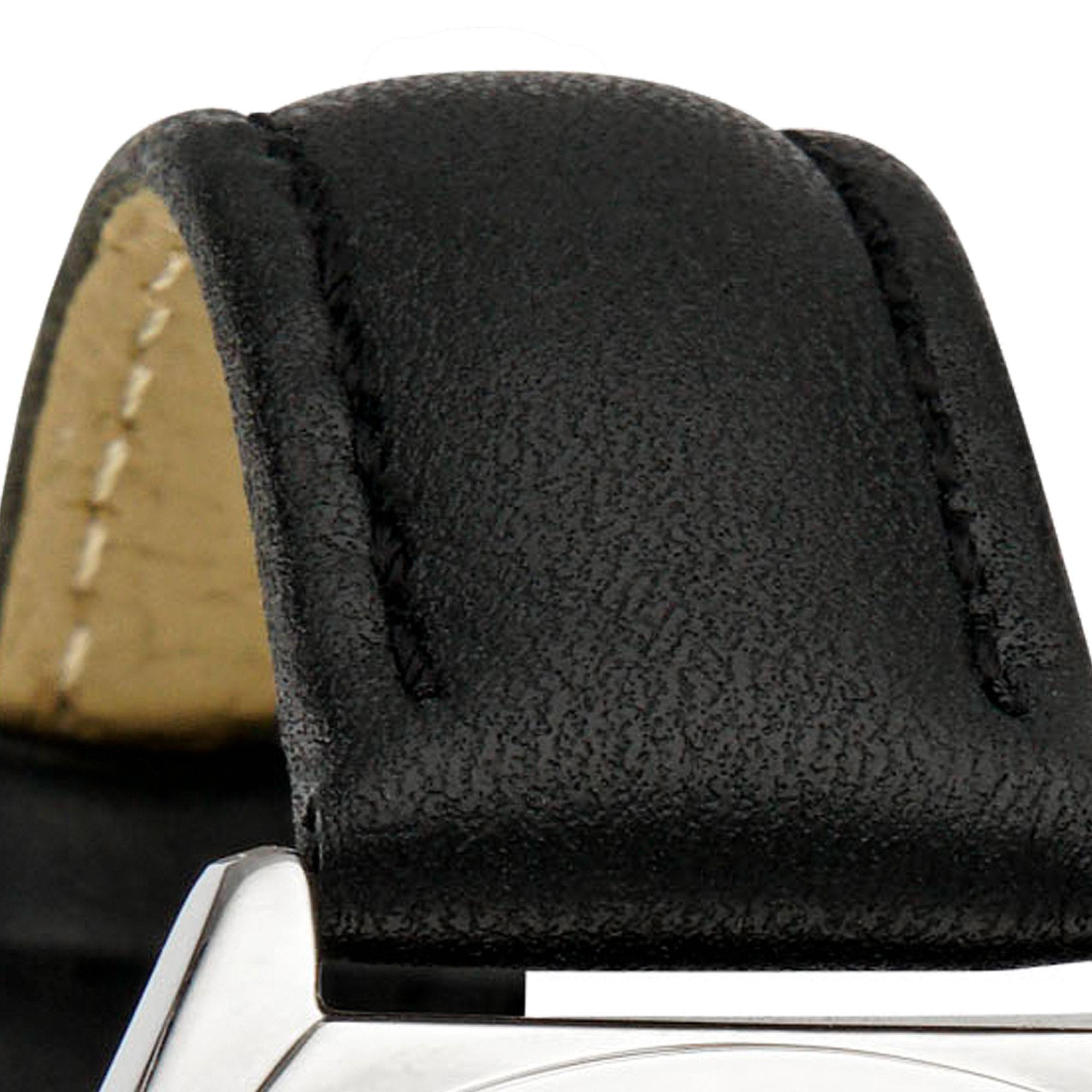 Miraval Funk-Armbanduhr mit Lederarmband Funkuhr 35 mm Leder 16 mm Funksignal DCF77 Herrenarmbanduhr Damenarmbanduhr Digitale & Analoge Anzeige