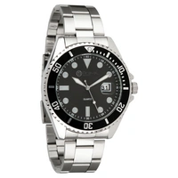 Miraval Herrenarmbanduhr mit Edelstahlarmband 43 mm Datumsanazeige Lupe japanisches Quarzuhrwerk 21 mm breit Klassich Modern Männer Schwarz Miraval Herrenarmbanduhr mit Edelstahlarmband 43 mm Datumsanazeige Lupe japanisches Quarzuhrwerk 21 mm breit Klassich Modern Männer Schwarz