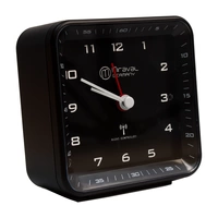 Miraval Funkwecker Premiumline DCF77 Funkwecker Reisewecker Analoger Wecker geräuschlos kein Ticken Design Funkwecker Miraval Funkwecker Premiumline DCF77 Funkwecker Reisewecker Analoger Wecker geräuschlos kein Ticken Design Funkwecker