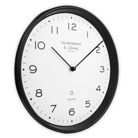 Design Funkwanduhr 30 cm lautlos Japanisches Quarzuhwerk Mineral Glas kein Ticken Funkuhr Design Funkwanduhr 30 cm lautlos Japanisches Quarzuhwerk Mineral Glas kein Ticken Funkuhr