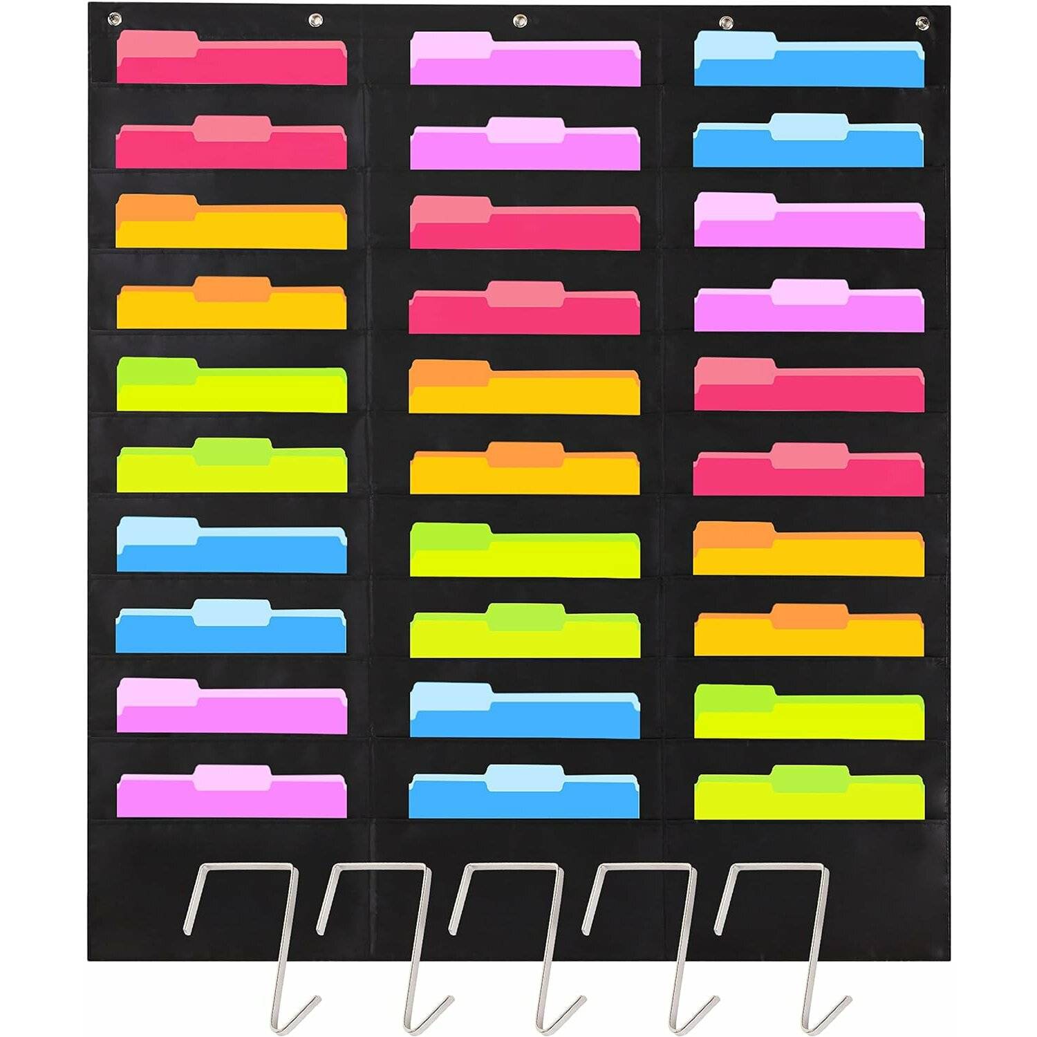 Hippo Creation Aufbewahrungs-Taschen-Diagramm mit 30 Taschen, zum Aufhängen