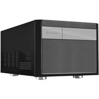 SilverStone SUGO SG11 - Tower - micro ATX - ohne Netzteil (ATX / PS/2) - Schwarz