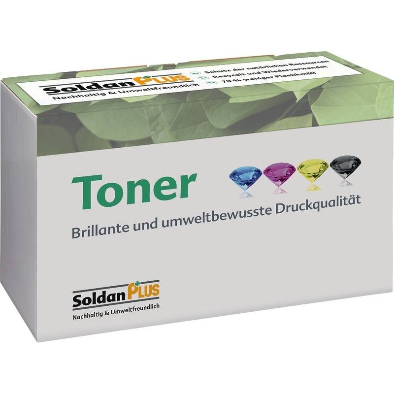 SoldanPlus Toner, schwarz, entspricht HP CE505X, schwarz