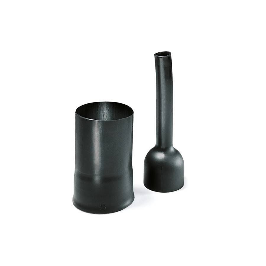 10 Stk. HellermannTyton Formteil 131-1-G-POX-BK
