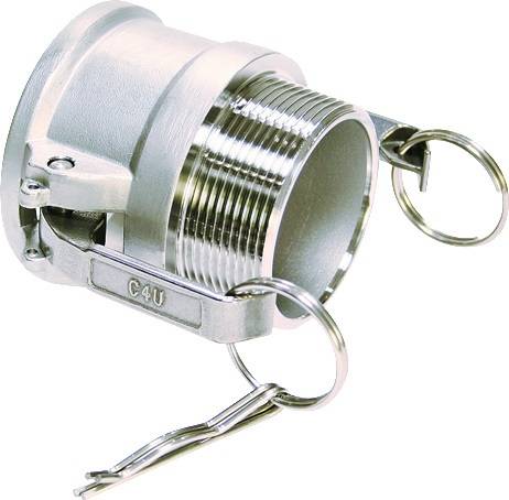 TEGUMA 5524150000 Hebelarmk.Kamlok Typ B VA (1.4408) 6 Zoll TEGUMA Mutterteil