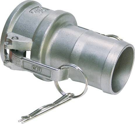 TEGUMA 5520032000 Hebelarmkupplung Kamlok Typ C Edelstahl (1.4408) 41,91 mm 1 1/