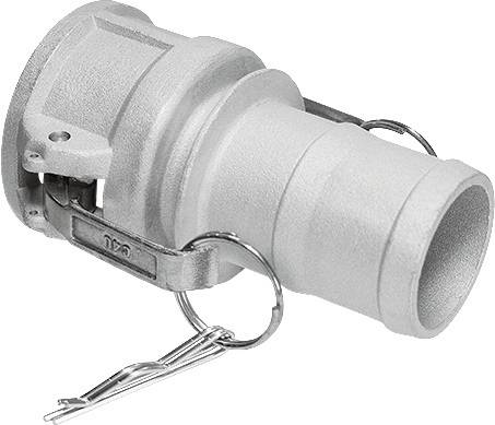 TEGUMA 5510038000 Hebelarmk.Kamlok Typ C Alu.1.1/2 Zoll TEGUMA Mutterteil - T