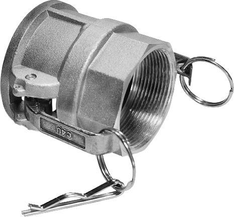 TEGUMA 5515013000 Hebelarmk.Kamlok Typ D Alu.1/2 Zoll TEGUMA Mutterteil - Typ