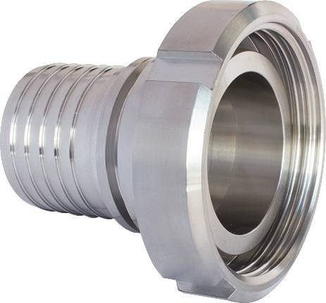 TEGUMA 5547075000 Milchrohrverschraubung Typ MMS VA (1.4404) IG 110x1/4 " TEGUMA