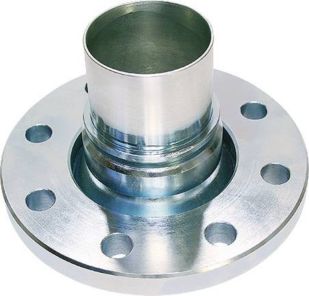 TEGUMA 5615200200 Losflansch 203mm VA (1.4408) TEGUMA Mit glattem Schlauchstu