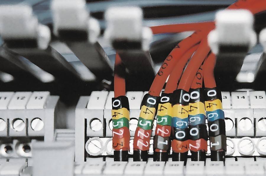 HellermannTyton Kennzeichnungstülle HG2-5-2-PVC-YE-M4