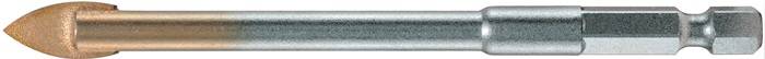 ALPEN 0028901000100 Glasbohrer Ø 10 mm kugelgestrahlt