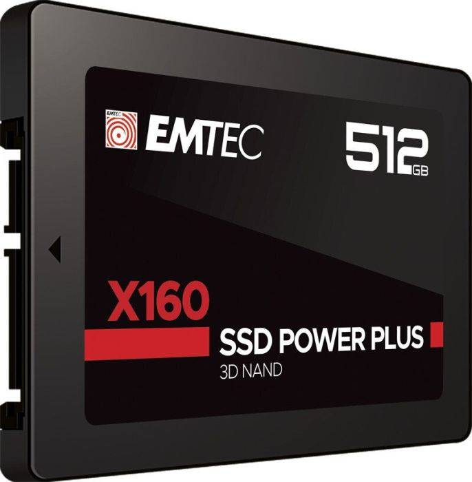 Emtec X160, 512 GB, 2.5", 520 MB/s