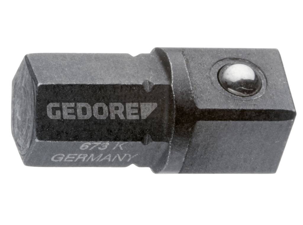 GEDORE 2000245 673 K Einsatz-Halter kurz 1/4" skt - 1/4" vkt Bitwerkzeuge Verbin