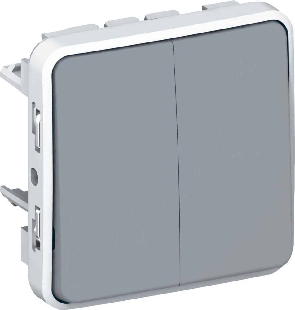 10 Stk. Legrand Doppelwechselschalter gr 69525