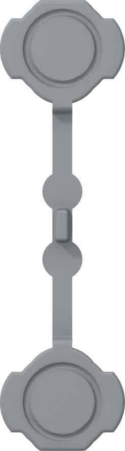 10 Stk. Legrand Verschlusskappen Set 69598