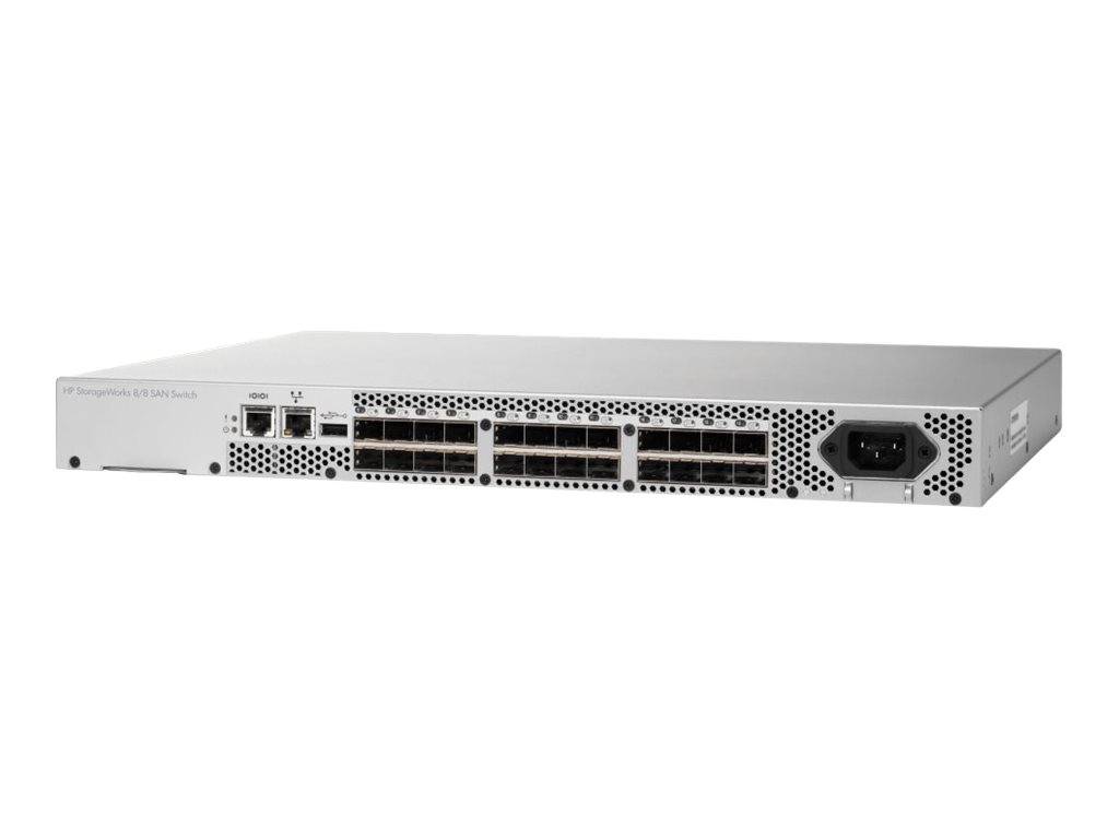 HPE 8/8 Base (0) e-port SAN - Switch - managed