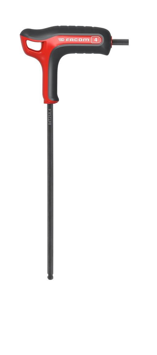 Facom 84TZSA.4 Stiftschluessel T-Griff Kugelkopf 4 mm