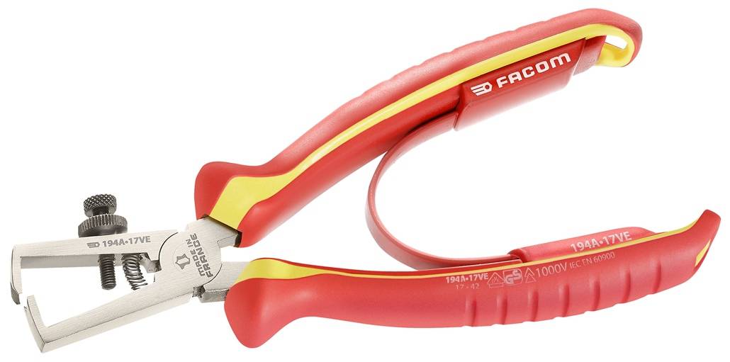 Facom 194A.17VE Zange 1000V Abisolierzange