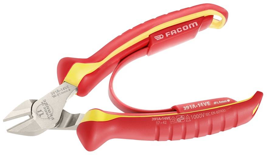 Facom 391A.14VE Zange 1000V Diagonal-Seitenschneider
