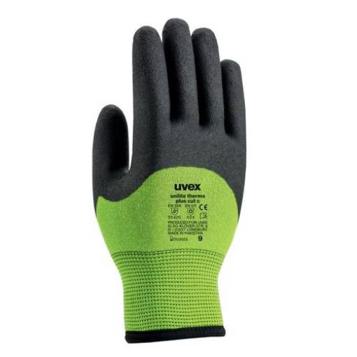 Uvex 6059110 Winterhandschuh Schnittschutz thermo plus cut c 60591 Größe 8