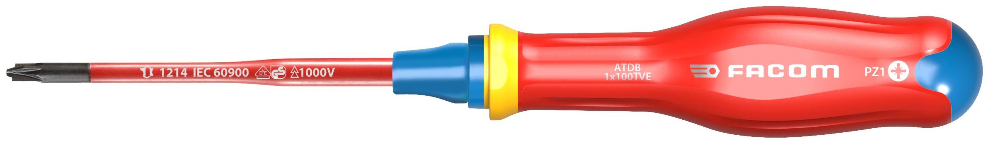 Facom ATDB1X100TVE Schraubendreher PROTWIST 1000V 5/PZ1