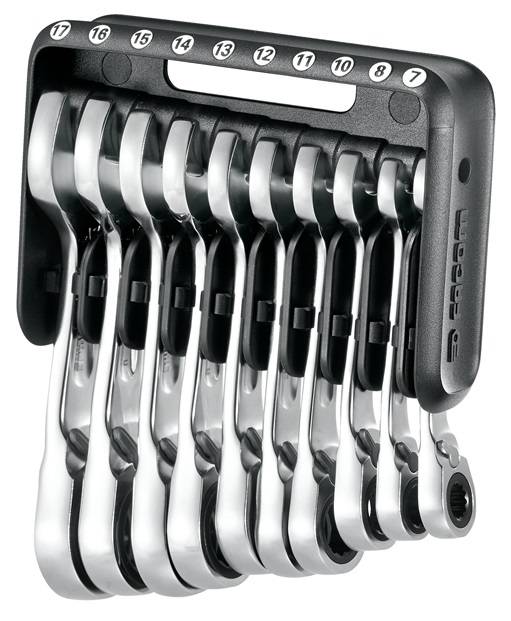 Facom 467BS.JP10PB Knarren-Ringschluessel Set 10-tlg