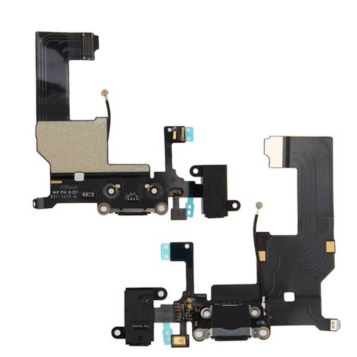 Für Apple iPhone 5 Flexkabel Dock Connector Ladebuchse Schwarz