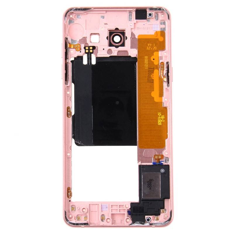 Mittelrahmen Rahmen Kamera Glas Gehäuse für Samsung Galaxy A5 2016 A510F Pink