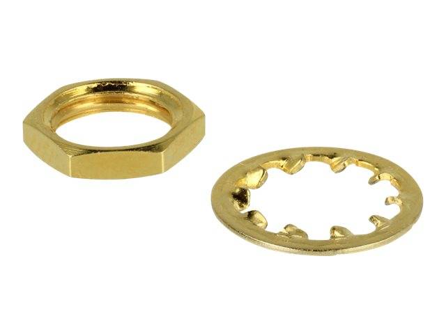 DeLOCK - Befestigungsteile für HF-Anschluss (Packung mit 10)