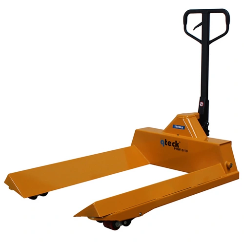 qteck Prismenhubwagen PWH-Serie 1150mm Gabellänge für Rollen-Ø 600-1000mm qteck Prismenhubwagen PWH-Serie 1150mm Gabellänge für Rollen-Ø 600-1000mm