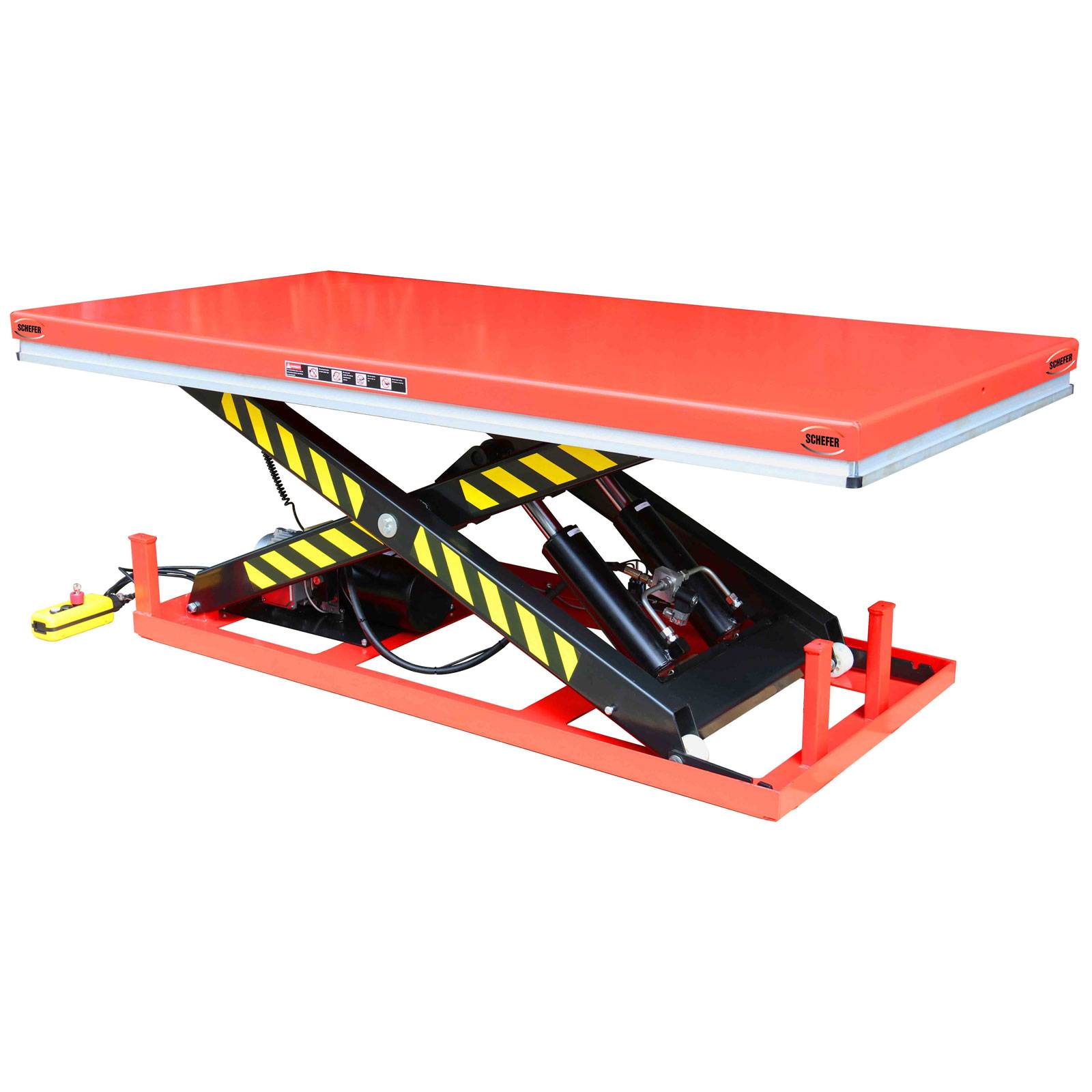 Schefer hydraulischer Hubtisch Einfachschere HTE ECO Tragkraft 2000 kg Plattformlänge 2000 mm