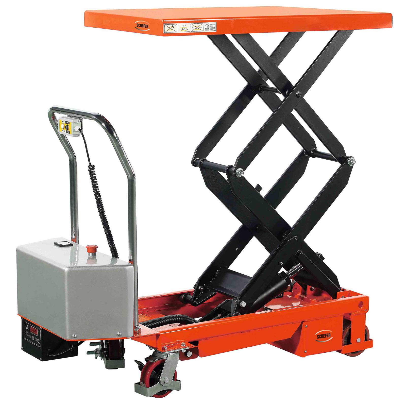 Schefer Mobiler Hubtisch SHWE Premium Elektro Hydraulisch Tragkraft 350kg