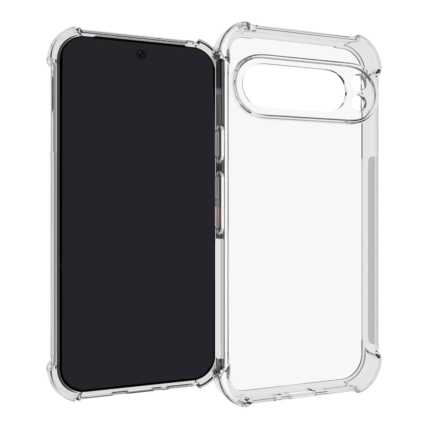 Für Google Pixel 9 Pro XL Schock TPU Schutz Hülle Case Transparent
