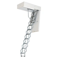 Dolle Bodentreppe clickFIX® vario 110x60cm Aluminium-Scherentreppe 266–295cm Raumhöhe mit U-Wert 0,49 Dolle Bodentreppe clickFIX® vario 110x60cm Aluminium-Scherentreppe 266–295cm Raumhöhe mit U-Wert 0,49