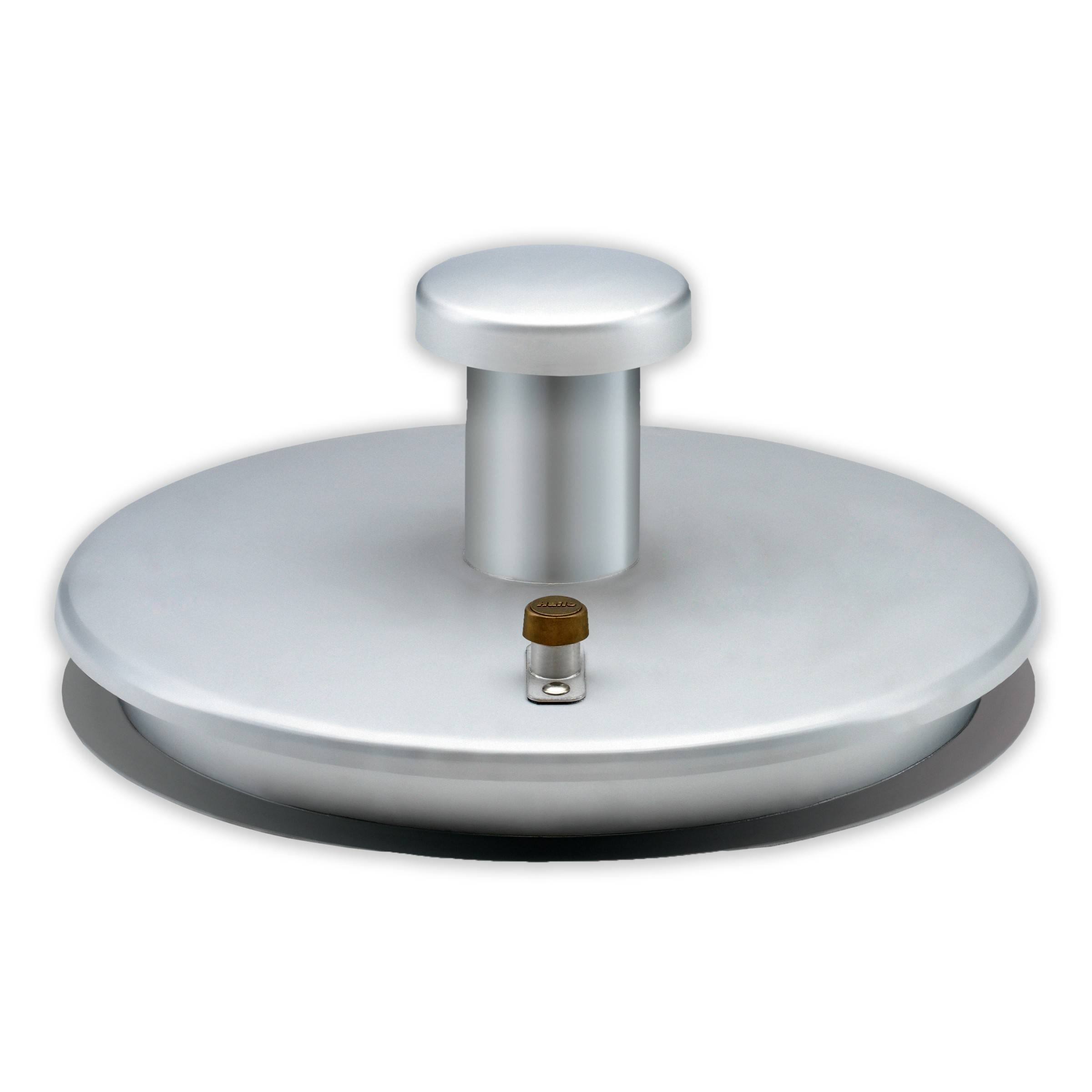 Hailo Schachtabdeckung HS3 Edelstahl 2mm tagwasserdicht Ø600mm geschlossen mit Isolierung